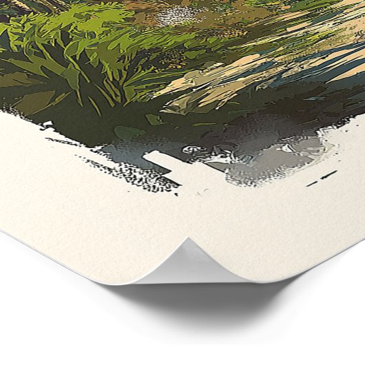 Vakantie in Punta Cana: Herinneringen met een Vint Poster (Hoek)