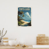 Vakantie in Punta Cana: Herinneringen met een Vint Poster (Keuken)