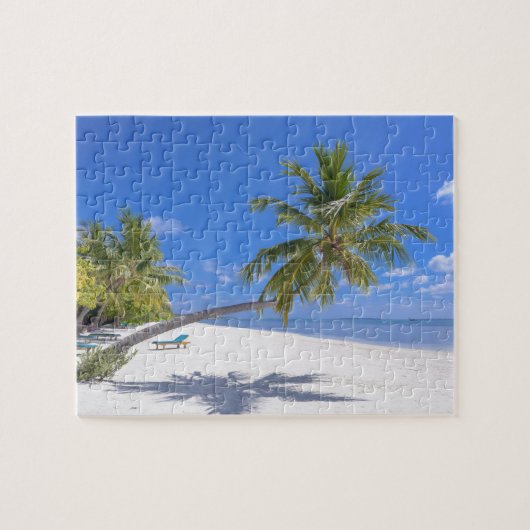 Vakantie in Tropical Island Beach Ocean Legpuzzel (Horizontaal)