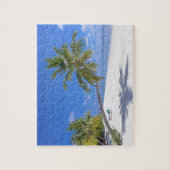 Vakantie in Tropical Island Beach Ocean Legpuzzel (Verticaal)