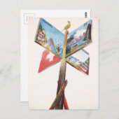  vakantie in Zwitserland Briefkaart (Voorkant / Achterkant)