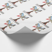  vakantie in Zwitserland Cadeaupapier (Hoek)