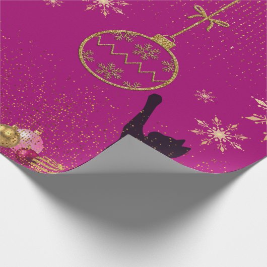 Vakantie inpakpapier - Gatito Cat (Hoek)