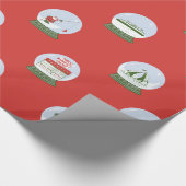 Vakantie inpakpapier met thema in Seattle (Hoek)