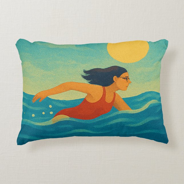 Vakantie is accent kussen (Voorkant)