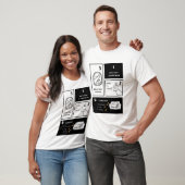 Vakantie is kloppen | Zoek het hotel. Slaap. Herha T-shirt (Unisex)