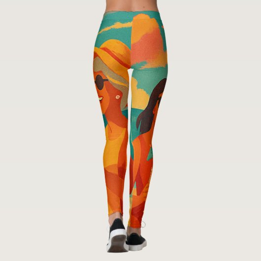 Vakantie is leggings (Achterkant)