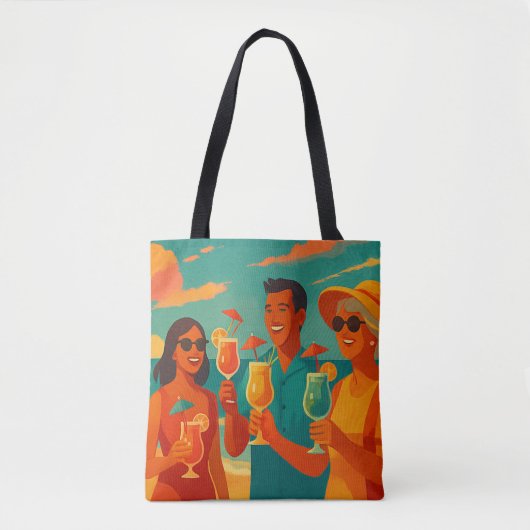 Vakantie is tote bag (Voorkant)