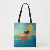 Vakantie is tote bag (Voorkant)