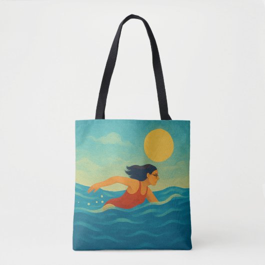 Vakantie is tote bag (Voorkant)