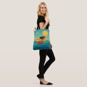 Vakantie is tote bag (Op model)
