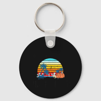 Vakantie is wat we noemen Nationals Reizen Retro Sleutelhanger