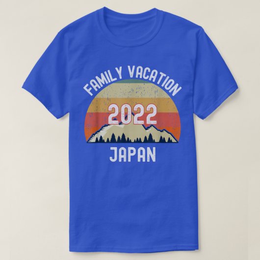 Vakantie Japan 2022 Matching490 T-shirt (Design voorkant)