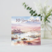 Vakantie Jubileum Cadeau Exotisch Marokko reis Kaart (Staand voorkant)