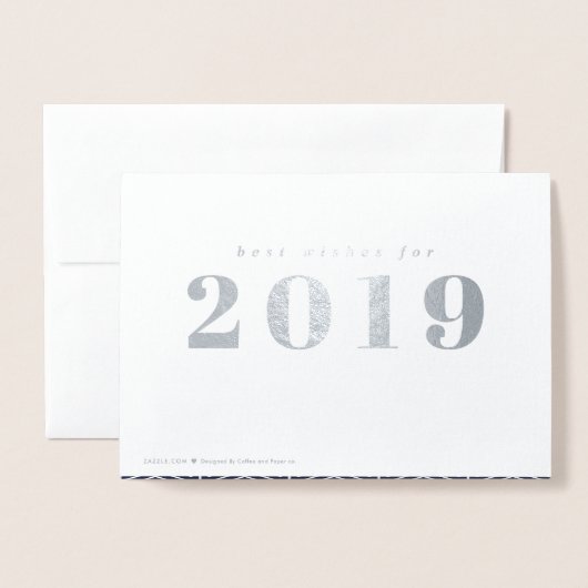 Vakantie juichen corporate folie kaarten (Met envelop)