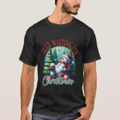 Vakantie juichen en kerstvibes t-shirt (Voorkant)