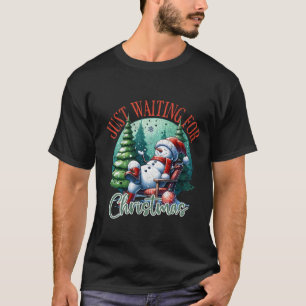 Vakantie juichen en kerstvibes t-shirt