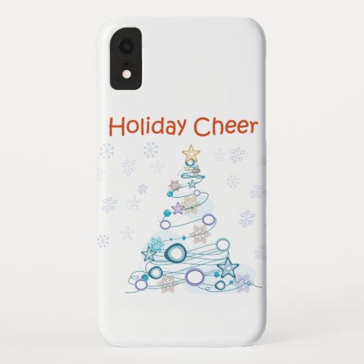 Vakantie juichen kerstboom Case-Mate iPhone case (Achterkant)