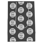 vakantie juweel illustratie medium cadeauzakje (Achterkant)