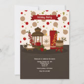 Vakantie kaarsen kaart (Voorkant)