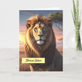 Vakantie Kaart African Safari (Voorkant)