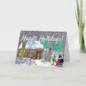 Vakantie Kaart door Denny Plesea voor Ruby Lane (Voorkant)