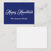 Vakantie Kaart Flat Kaart Notitiekaartje (Voorkant / Achterkant)