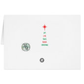 Vakantie Kaart Gepersonaliseerde 5x7 vakantie Kaar (Achterkant Horizontaal)