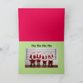 Vakantie kaart- Ik vind me goed opgehangen Feestdagen Kaart (Binnen)