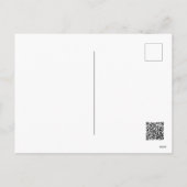 Vakantie Kaart met kerstillustratie (Achterkant)