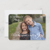 Vakantie Kaart - Spread JOY (Voorkant)