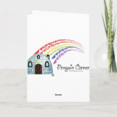 Vakantie Kaart voor studenten van de leerkracht (Achterkant)