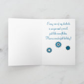 Vakantie Kaart voor studenten van de leerkracht (Binnen)