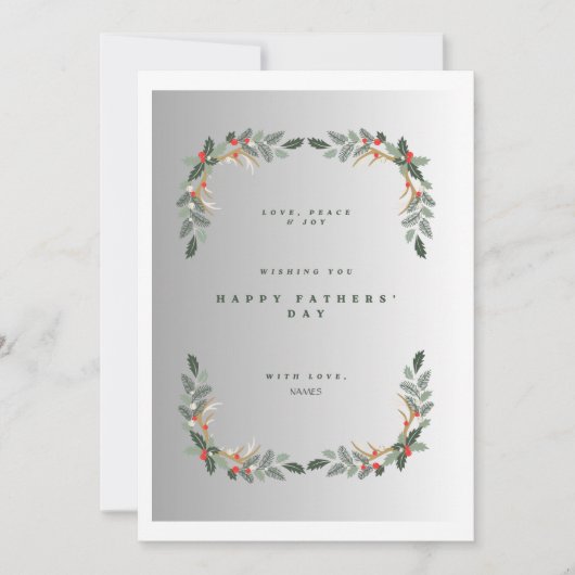  vakantie Kaart voor Vaderdag (Voorkant)