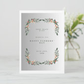  vakantie Kaart voor Vaderdag (Staand voorkant)