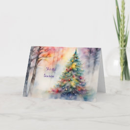 VAKANTIE KAART VOOR VER WEG VRIEND/FAMILIE