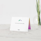 Vakantie Kaart Vrolijk kerstfeest/ Buon Natale (Achterkant)