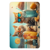 Vakantie Katten Magneet (Verticaal)