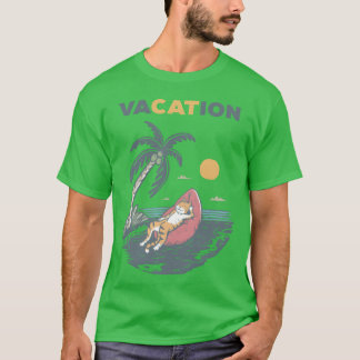Vakantie Kattenjongen T-shirt