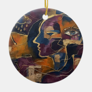Vakantie Keramisch Ornament