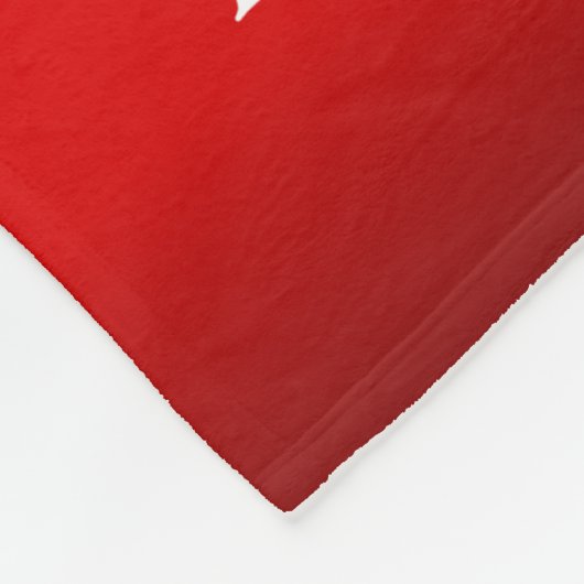 Vakantie Kerst Beer Fleece Deken (Hoek)