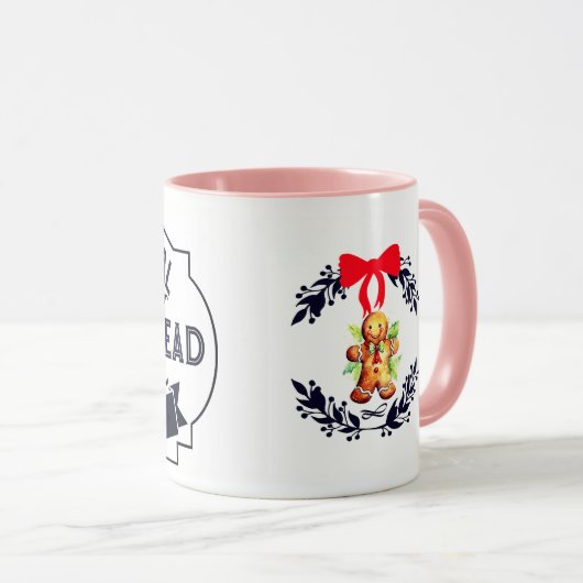 Vakantie/Kerst Gingerbread Bakkerij Mok (Voorkant rechts)