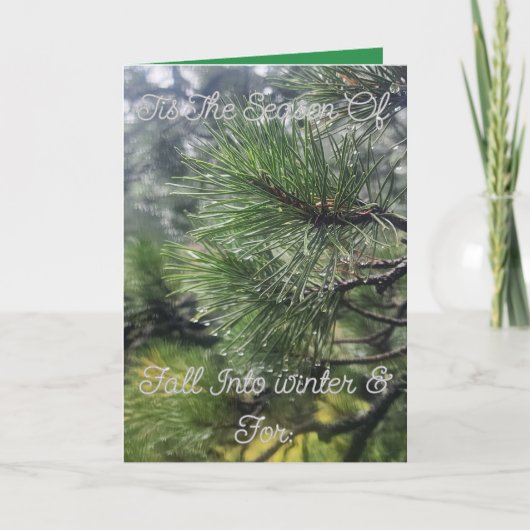 Vakantie & Kerst Kaart (Voorkant)