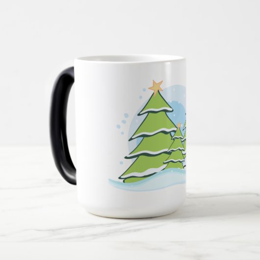 Vakantie kerst mok (Voorkant links)