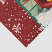 Vakantie Kerst Mooi Modern Collectie Tissuepapier (Detail)