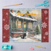 Vakantie Kerst Mooi trendy Collectie Tissuepapier (Craft)