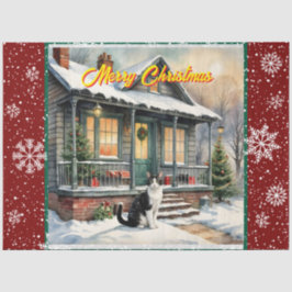 Vakantie Kerst Mooi trendy Collectie Tissuepapier