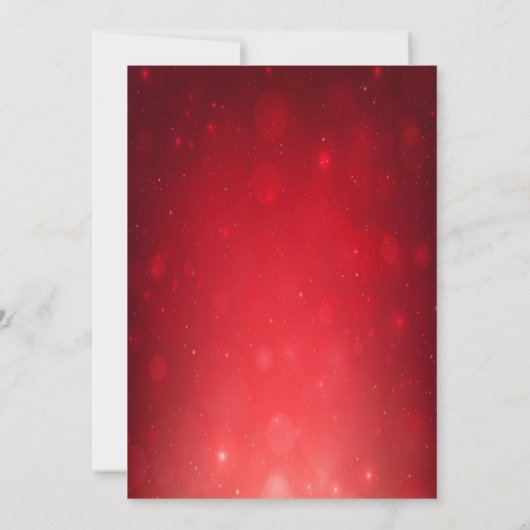 Vakantie Kerst Ornament Exchange uitnodiging (Achterkant)