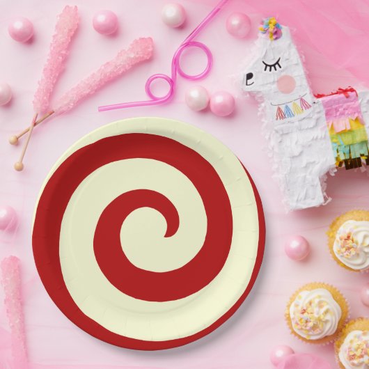 VAKANTIE KERST SNOEP WERVELPAPIER BORD (Feest)