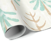 Vakantie kerstbomen inpakpapier (Rol Hoek)